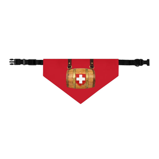 Pet Bandana Swiss Barrel Collar
