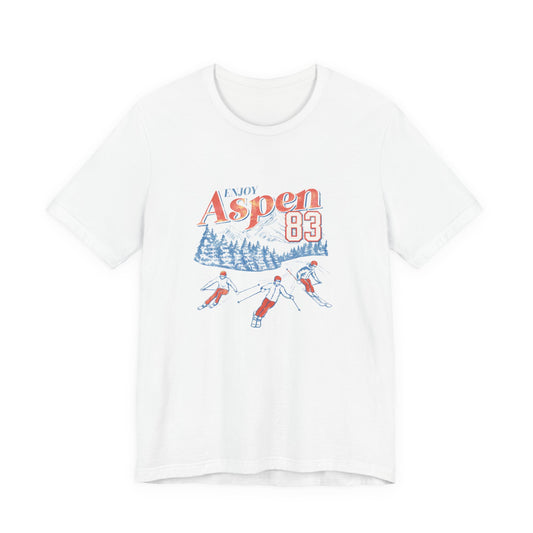 Aspen 83 Ski Vintage Graphic Tee