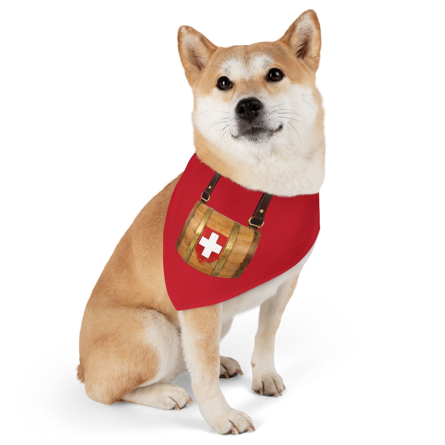 Pet Bandana Swiss Barrel Collar