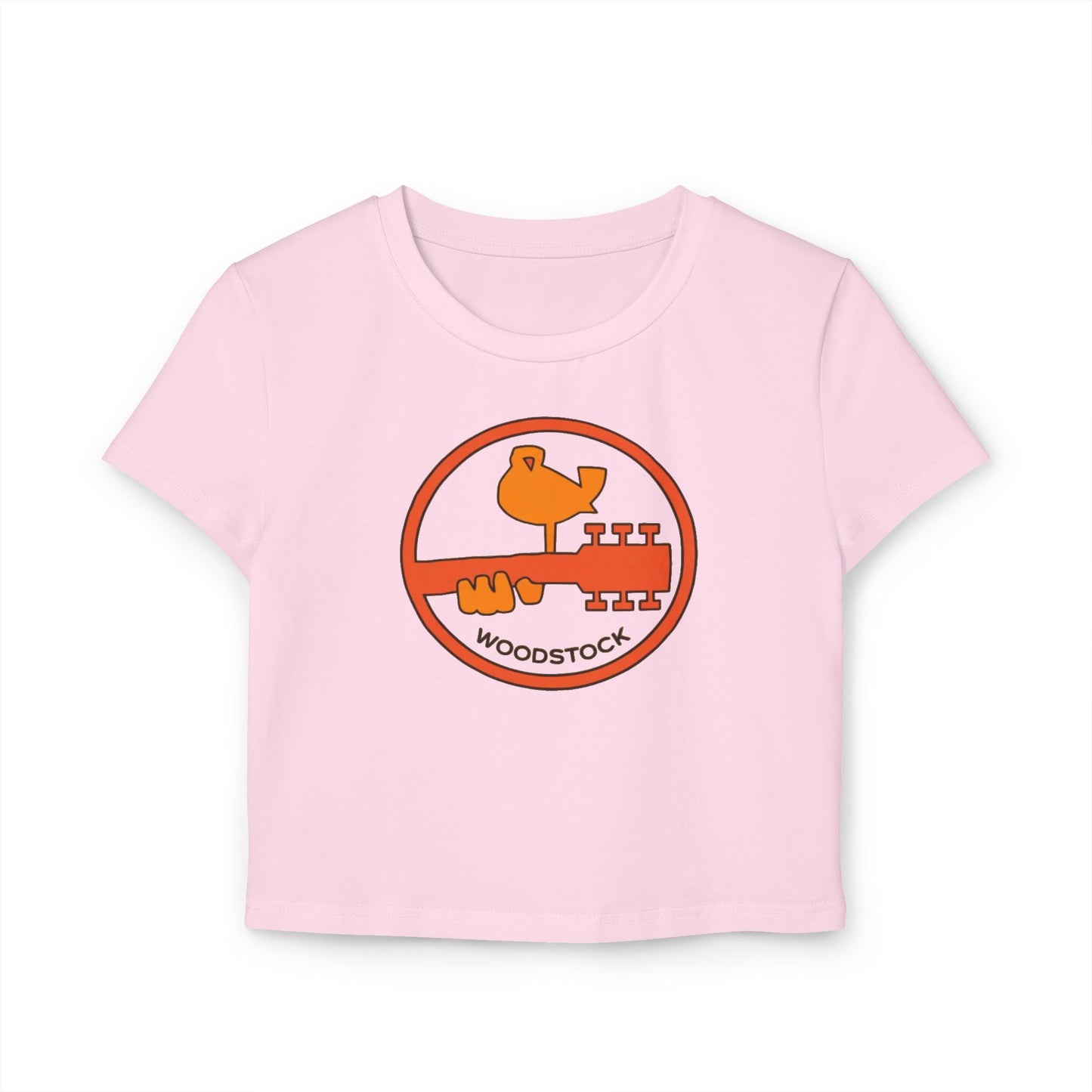 Woodstock Retro Crop Tee