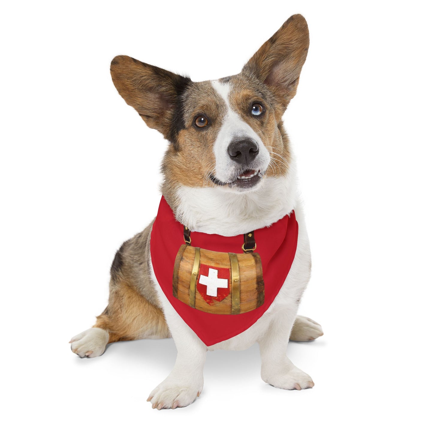 Pet Bandana Swiss Barrel Collar