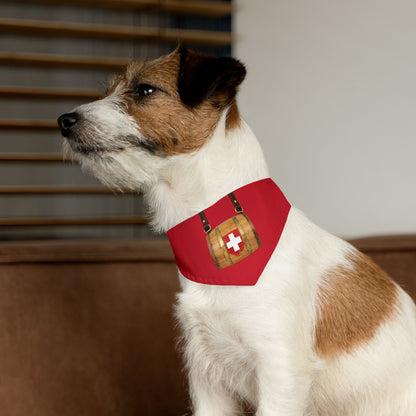 Pet Bandana Swiss Barrel Collar