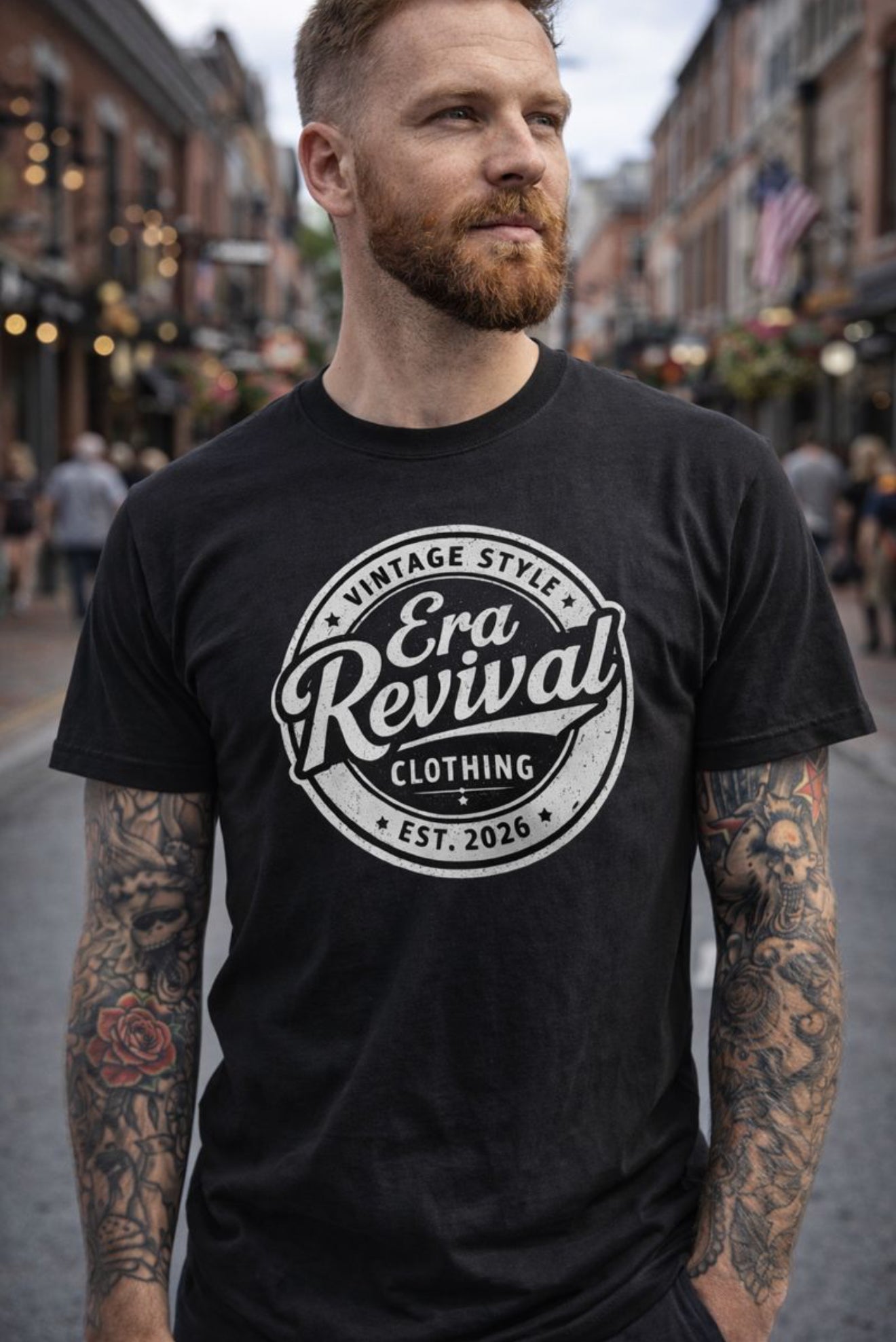 Era Revival Clothing Logo Tee