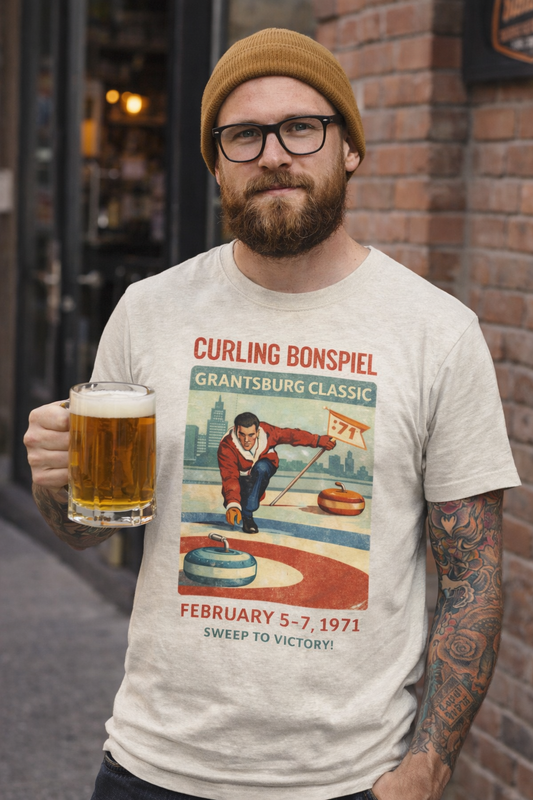 Grantsburg Classic Vintage Curling T-Shirt