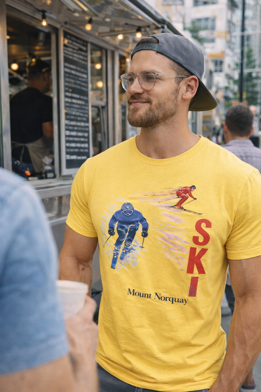 Mount Norquay Ski Graphic T-Shirt