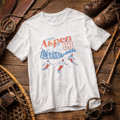 Aspen 83 Ski Vintage Graphic Tee