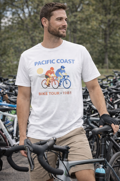 Pacific Coast Bike Tour 1981 T‑Shirt