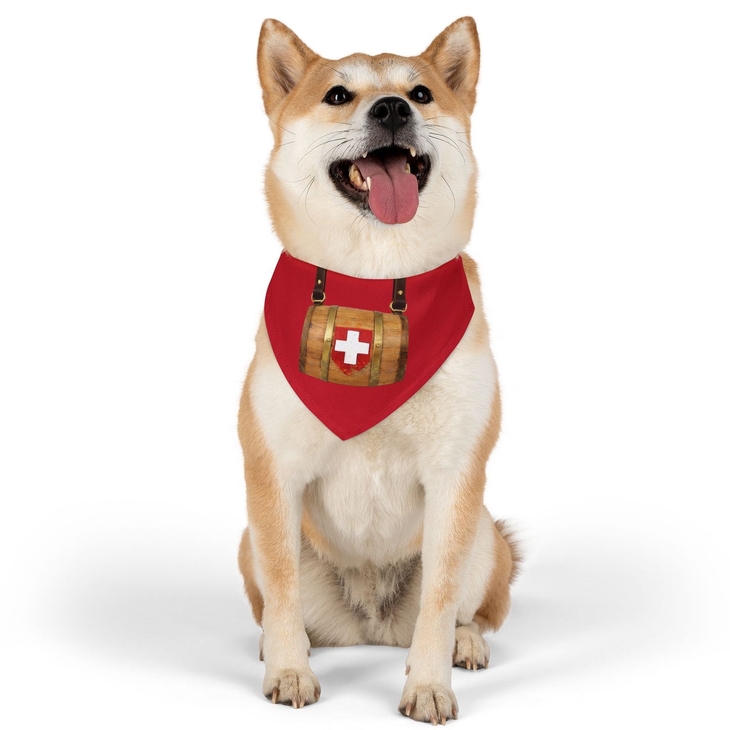 Pet Bandana Swiss Barrel Collar