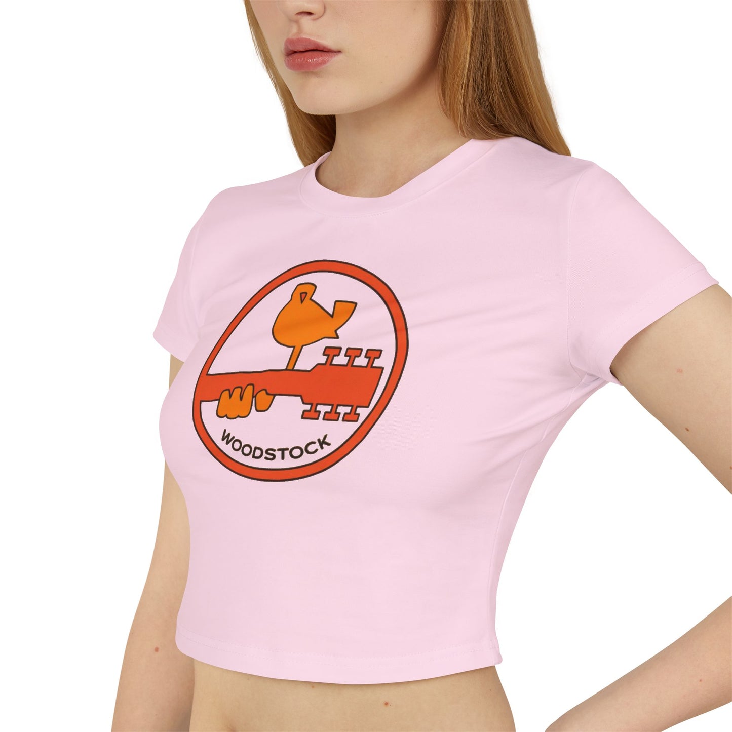 Woodstock Retro Crop Tee