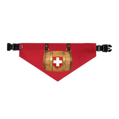 Pet Bandana Swiss Barrel Collar