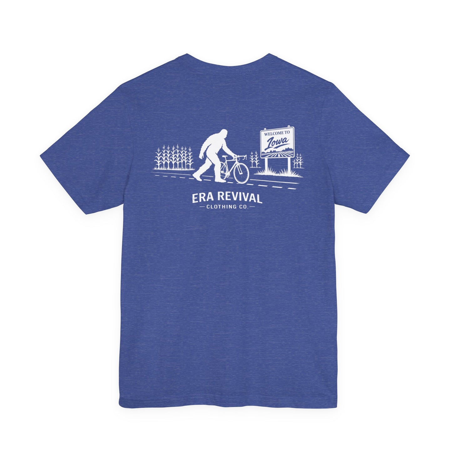 Sasquatch Cyclist Graphic Tee