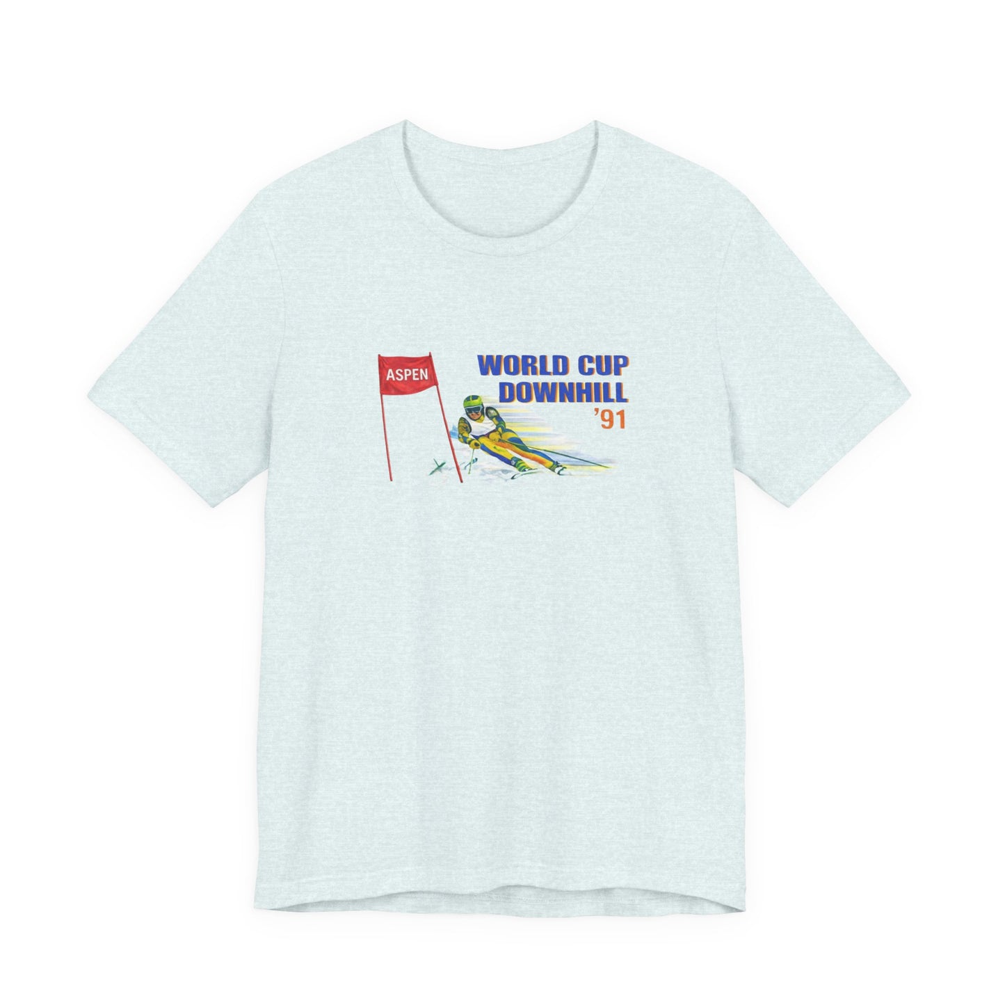 World Cup Downhill '91 Ski T-Shirt