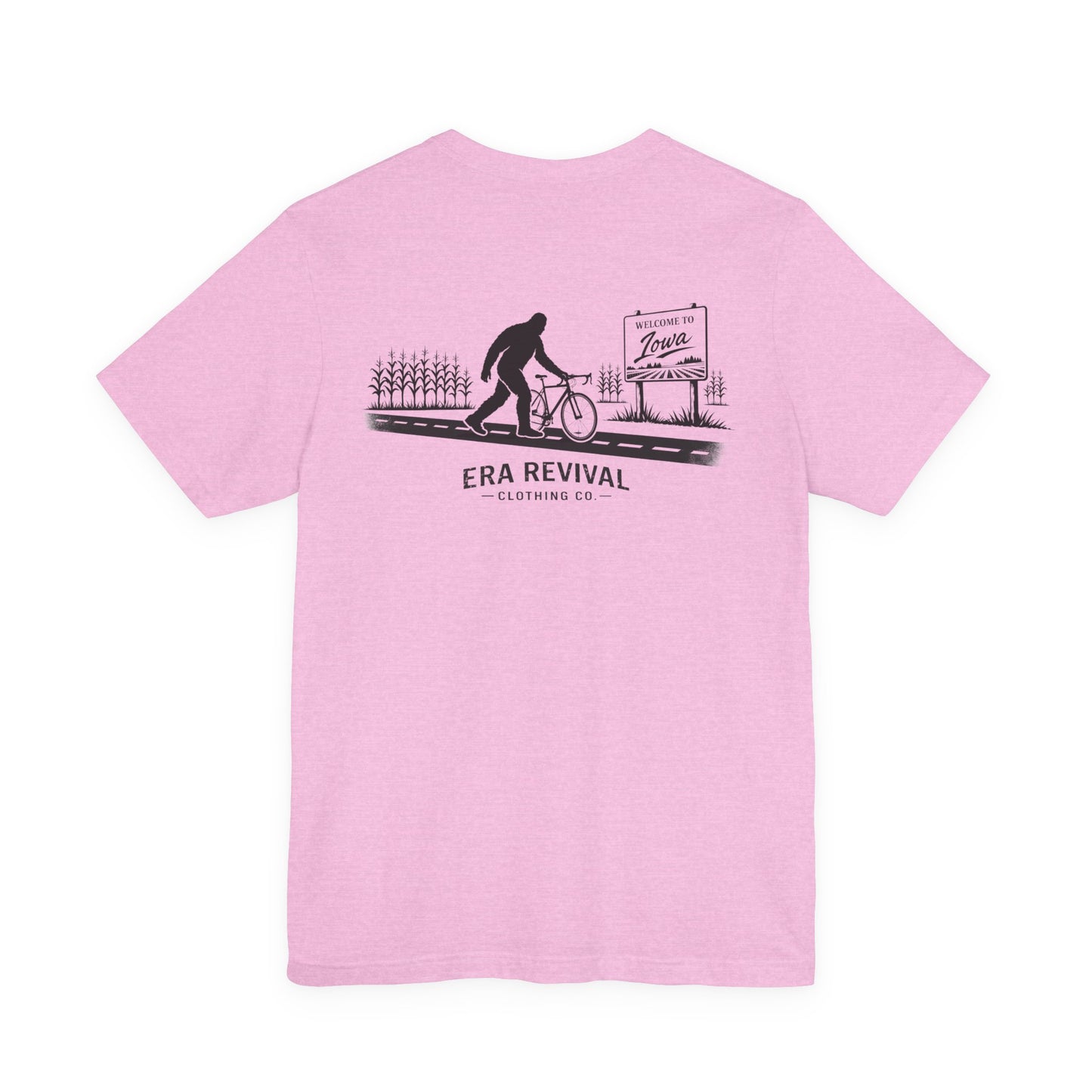 Sasquatch Cyclist Graphic Tee