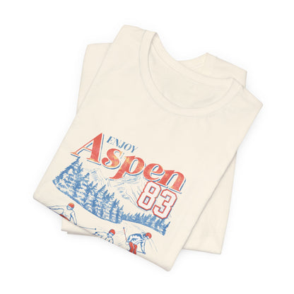 Aspen 83 Ski Vintage Graphic Tee